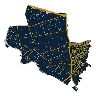 Kaart Hoogland