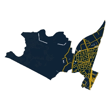 Kaart Santpoort-Noord