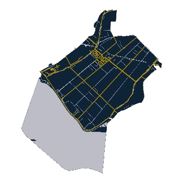 Kaart Oudenhoorn