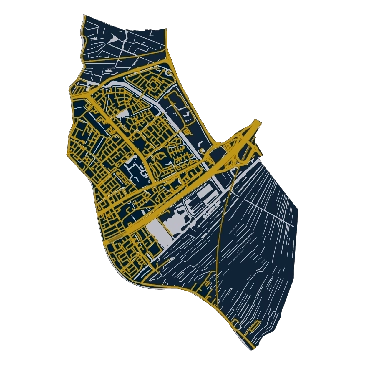 Kaart Leiderdorp