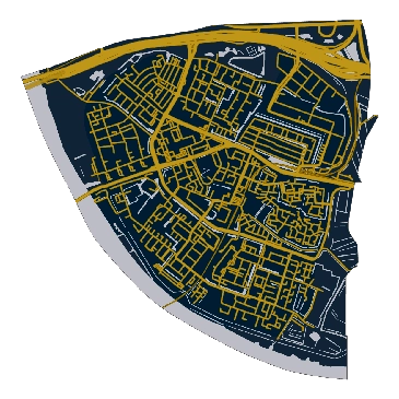 Kaart Hoogvliet Rotterdam