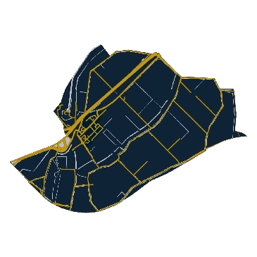 Kaart Nieuw- en Sint Joosland