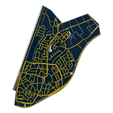Kaart Oost-Souburg