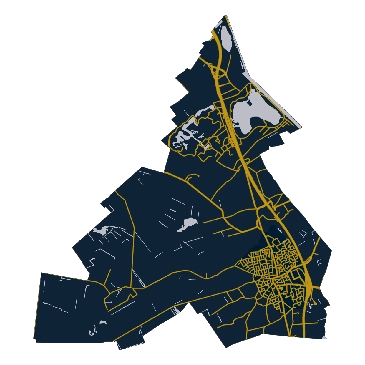 Kaart Hilvarenbeek