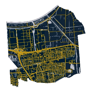 Kaart Waalwijk