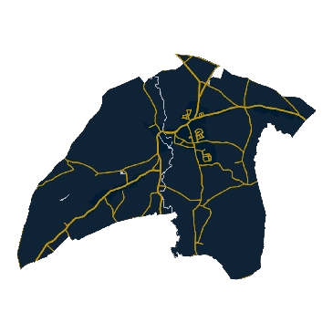 Kaart Mechelen