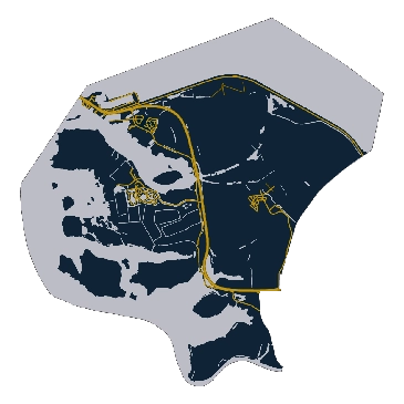 Kaart Lauwersoog