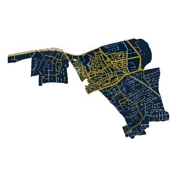 Kaart Zuidhorn